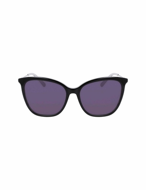 Taille moyenne Anne Klein Square Sunglasses   | WFA-7100335